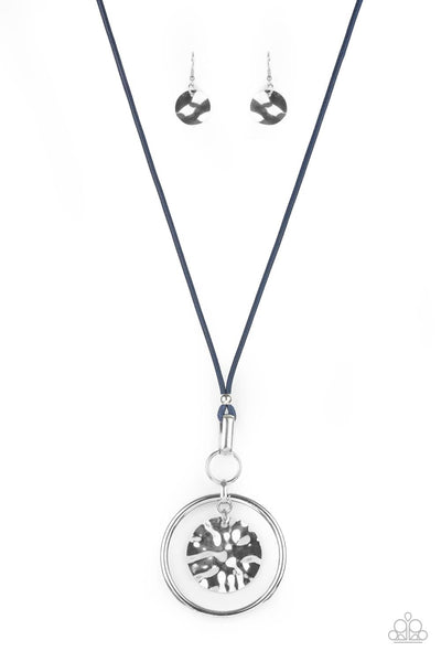 Paparazzi CORD-inated Effort - Blue Necklace