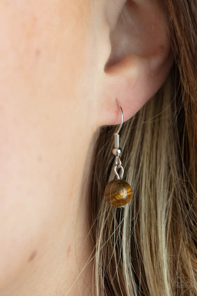 Paparazzi Desert Mystery - Brown Necklace