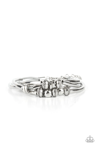 Paparazzi We Aim To Please - Silver Bracelet