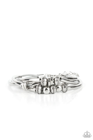 Paparazzi We Aim To Please - Silver Bracelet