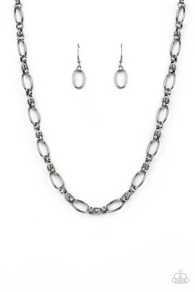 Paparazzi Defined Drama - Black Necklace