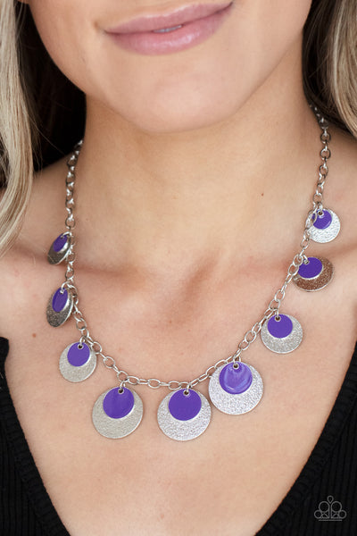 Paparazzi The Cosmos Are Calling - Purple Necklace