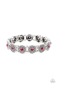 Paparazzi Trés Magnifique - Red Bracelet