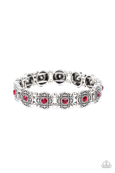 Paparazzi Trés Magnifique - Red Bracelet