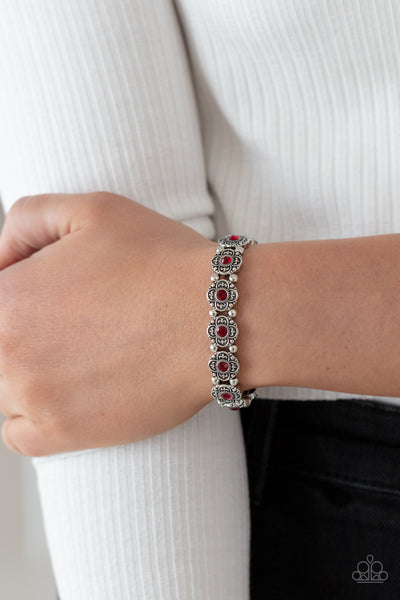 Paparazzi Trés Magnifique - Red Bracelet