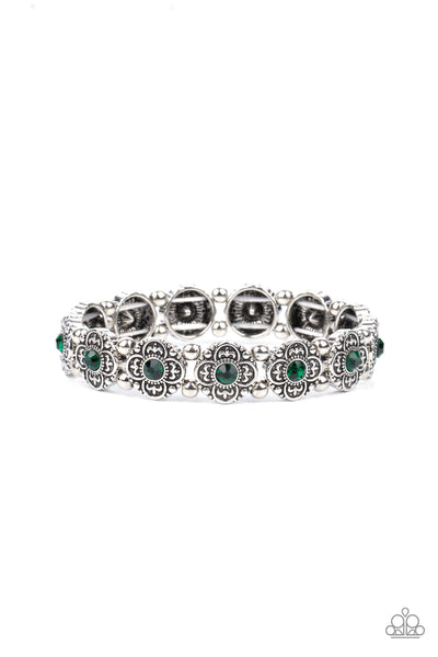 Paparazzi Trés Magnifique - Green Bracelet