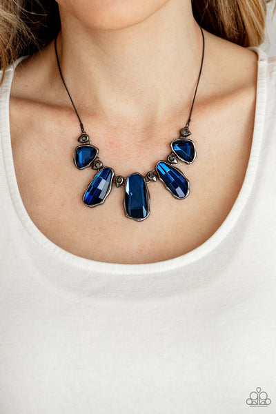 Paparazzi Cosmic Cocktail - Blue Necklace