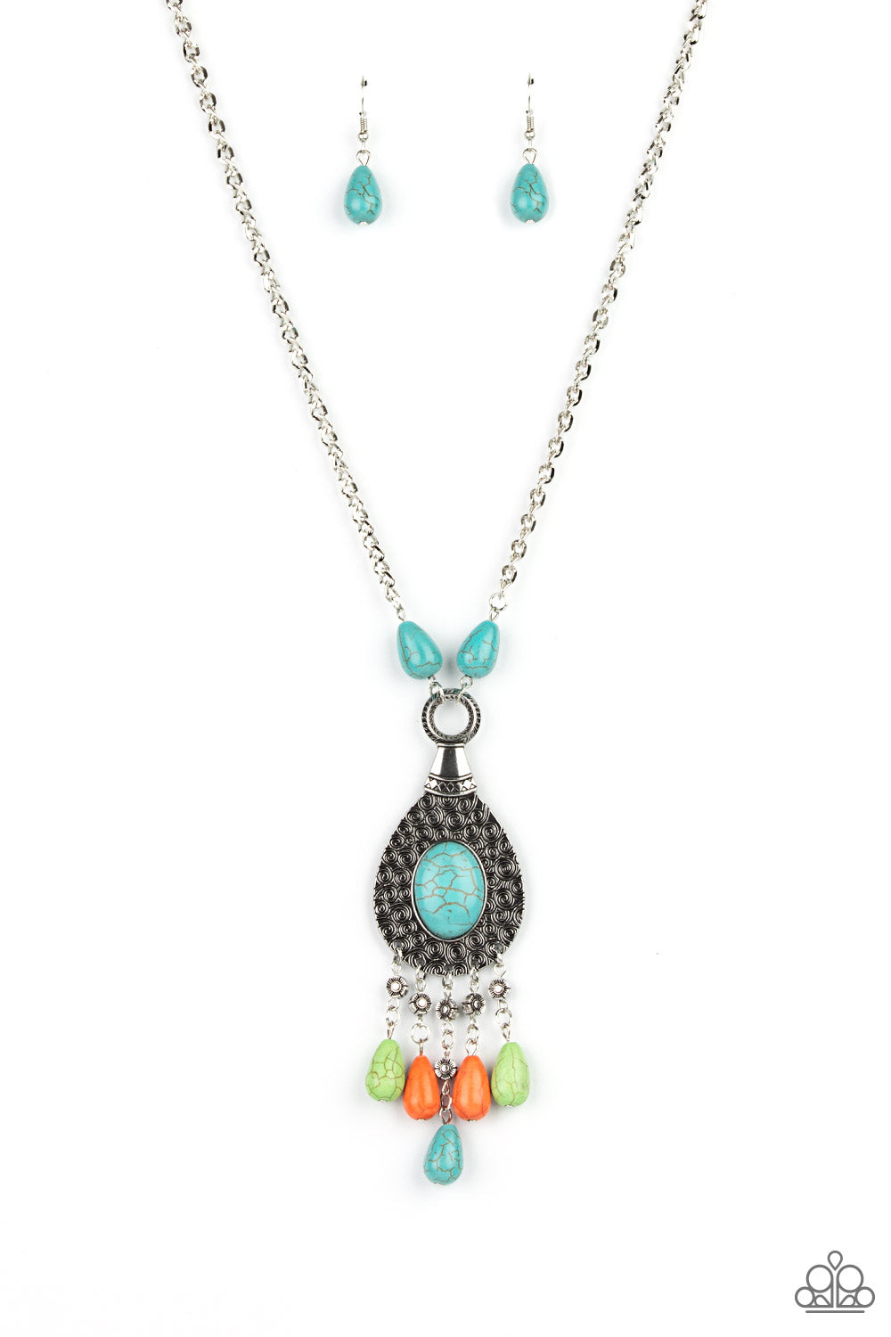 Paparazzi Cowgirl Couture - Multi Necklace