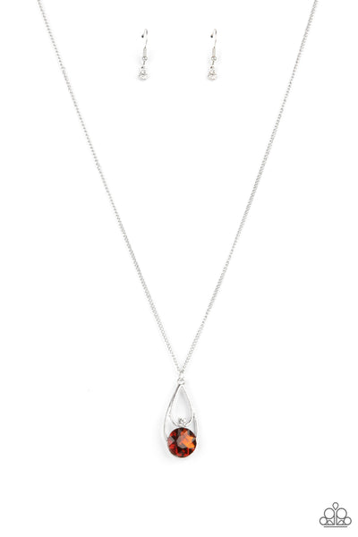 Paparazzi Gala Gleam - Brown Necklace