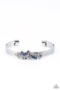 Paparazzi A Chic Clique - Blue Bracelet