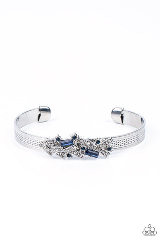 Paparazzi A Chic Clique - Blue Bracelet