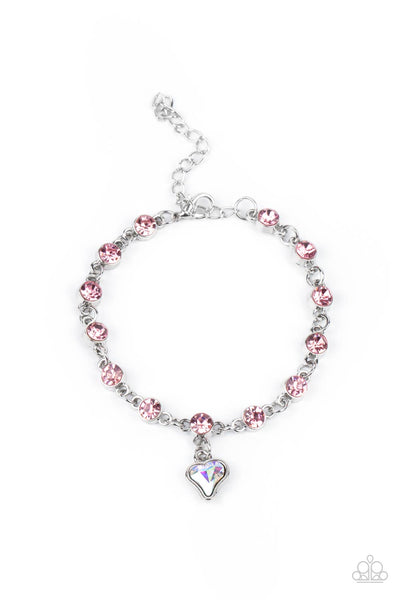 Paparazzi Sweet Sixteen - Pink Bracelet
