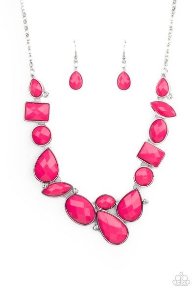 Paparazzi Mystical Mirage - Pink Necklace