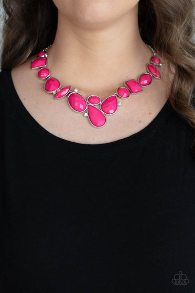 Paparazzi Mystical Mirage - Pink Necklace