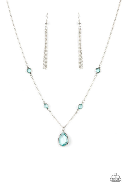 Paparazzi Romantic Rendezvous - Blue Necklace