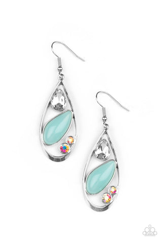 Paparazzi Harmonious Harbors - Blue Earrings