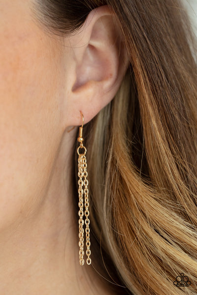 Paparazzi Orbiting Splendor - Gold Necklace