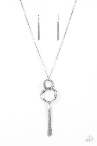 Paparazzi Orbiting Splendor - Silver Necklace