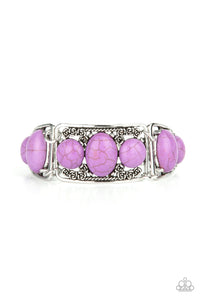 Paparazzi Southern Splendor - Purple Bracelet