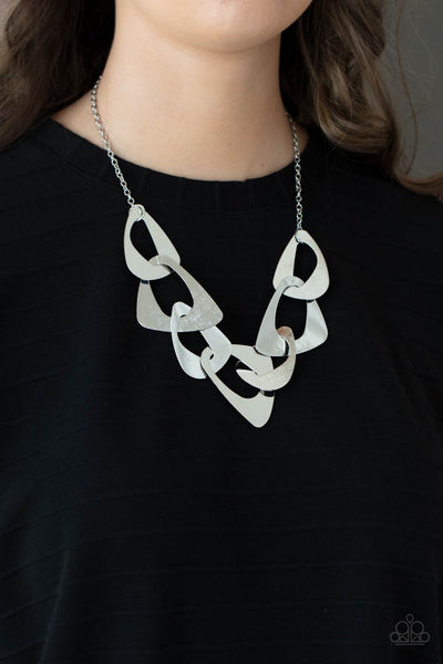 Paparazzi Guide To The Galaxy - Silver Necklace