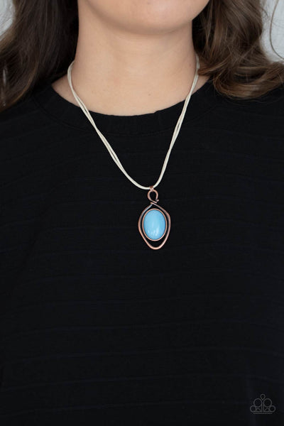 Paparazzi Desert Mystery - Copper Necklace