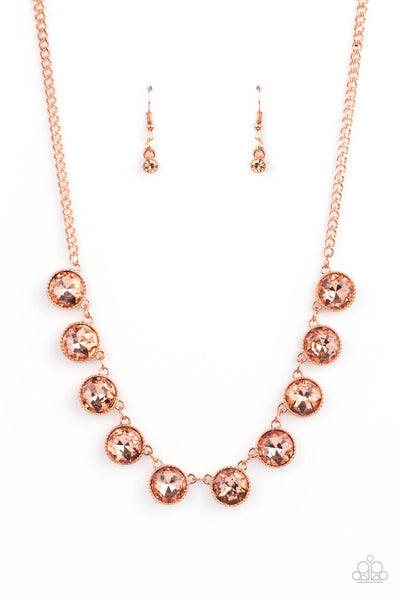 Paparazzi Mystical Majesty - Copper Necklace