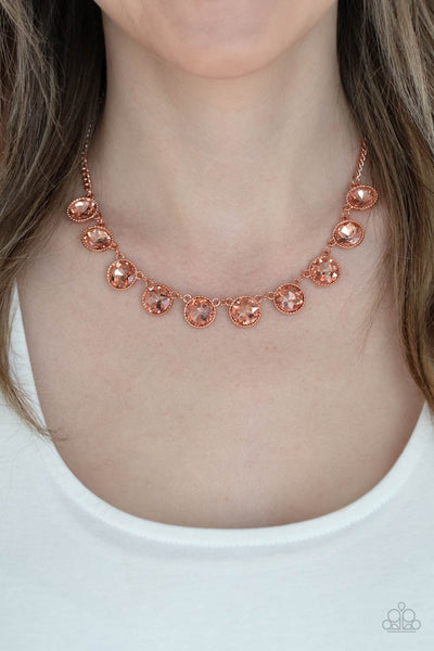 Paparazzi Mystical Majesty - Copper Necklace