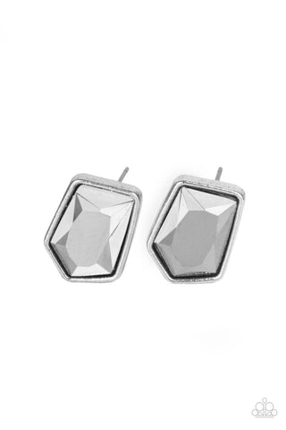 Paparazzi Indulge Me - Silver Earrings
