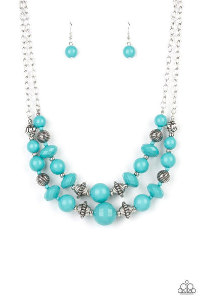 Paparazzi Upscale Chic - Blue Necklace