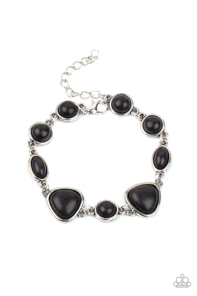 Paparazzi Eco-Friendly Fashionista - Black Bracelet