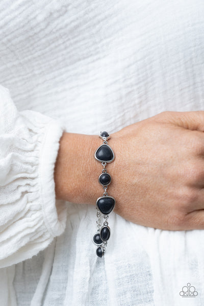 Paparazzi Eco-Friendly Fashionista - Black Bracelet