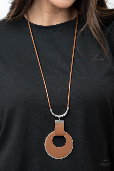 Paparazzi Luxe Crush - Brown Necklace