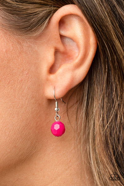 Paparazzi Tic Tac TREND - Pink Necklace