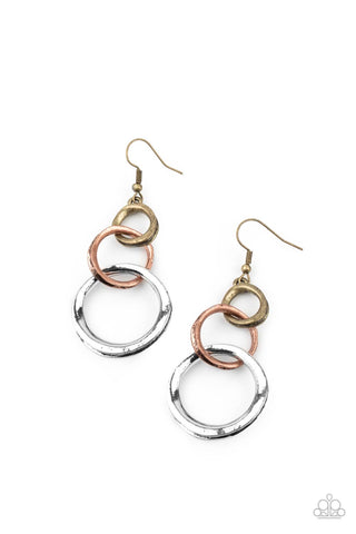 Paparazzi Harmoniously Handcrafted - Multi Earrings