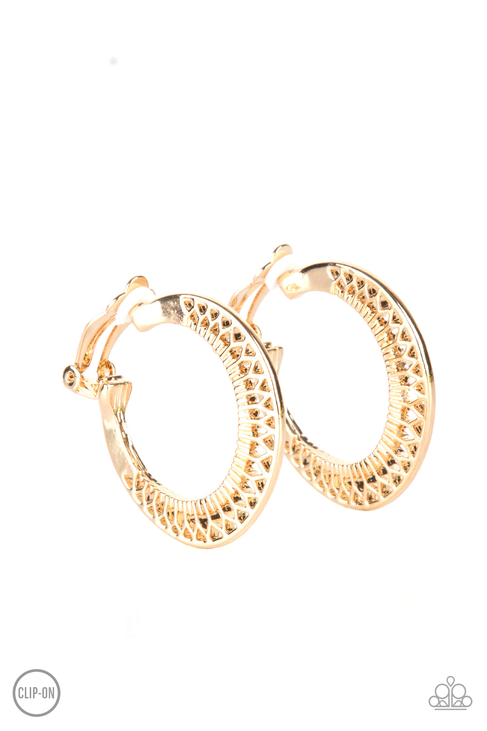 Paparazzi Moon Child Charisma - Gold Earrings