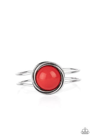 Paparazzi Take It From The POP! - Red Bracelet