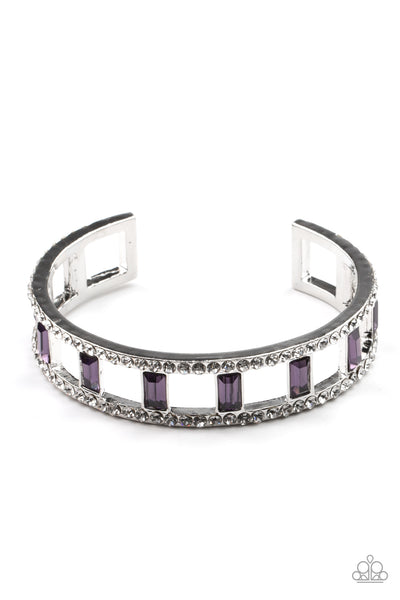 Paparazzi Industrial Icing - Purple Bracelet