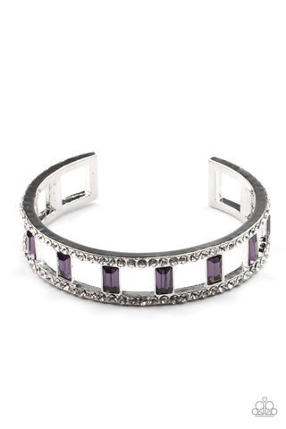 Paparazzi Industrial Icing - Purple Bracelet
