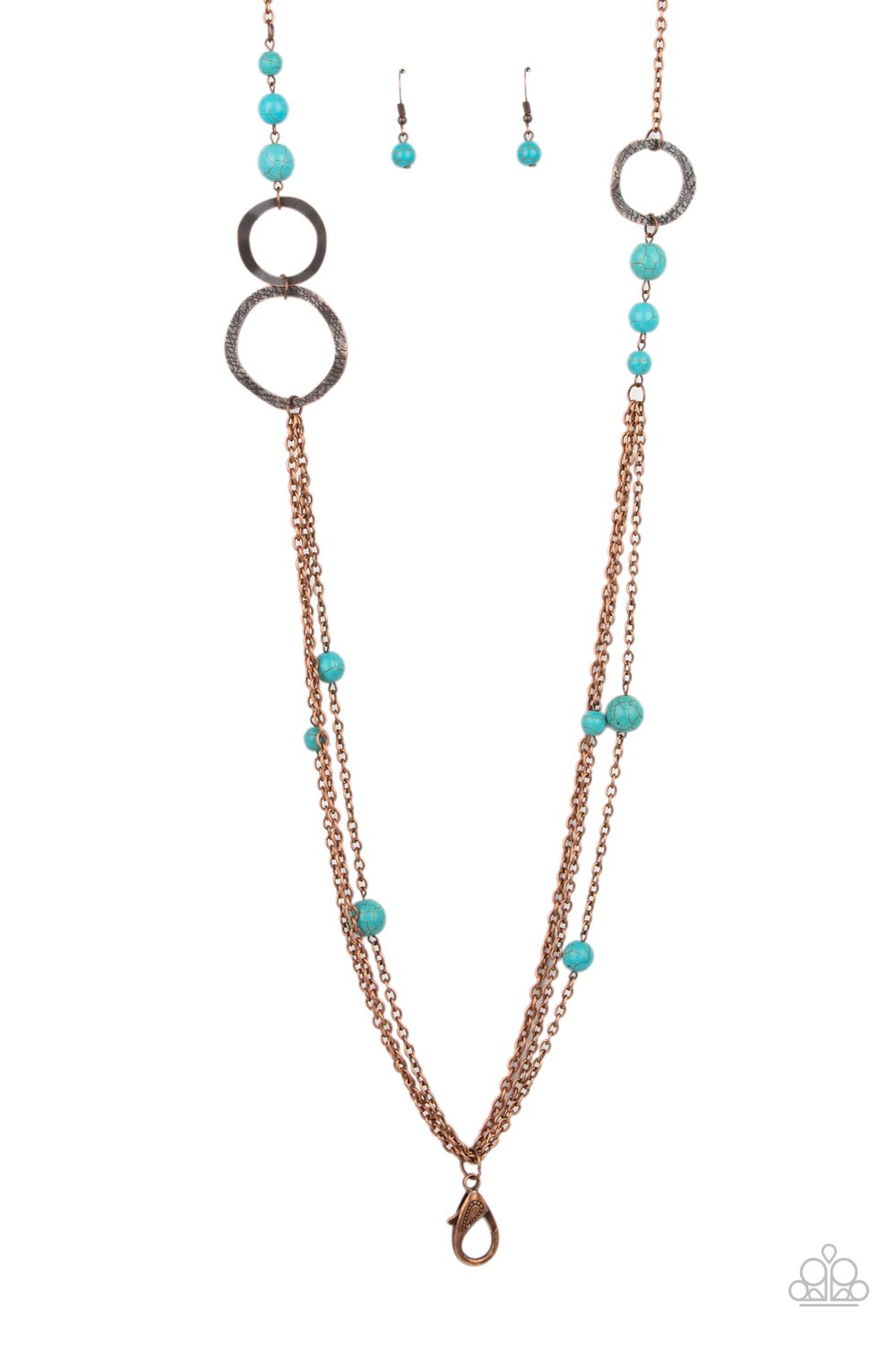 Paparazzi Local Charm - Copper Lanyard