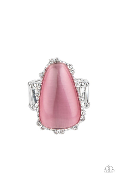 Paparazzi Newport Nouveau - Pink Ring