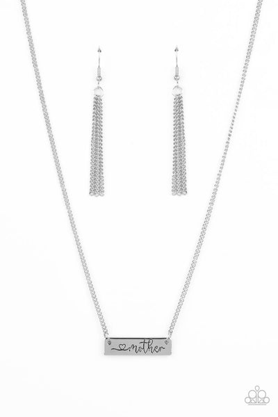 Paparazzi Joy Of Motherhood - Silver Necklace