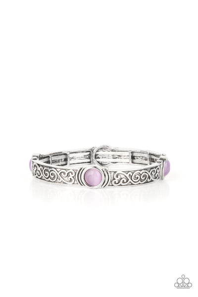 Paparazzi Ethereally Enchanting - Purple Bracelet