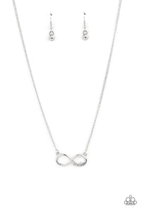 Paparazzi Forever Your Mom - White Necklace