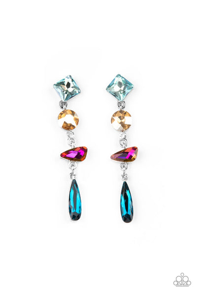 Paparazzi Rock Candy Elegance - Multi Earrings