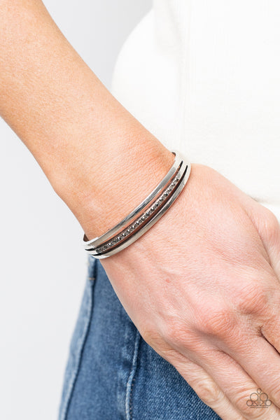 Paparazzi A Point Of Pride - Silver Bracelet