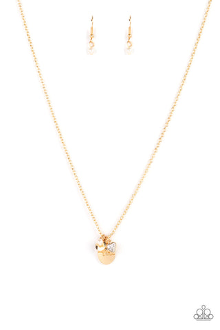 Paparazzi Super Mom - Gold Necklace