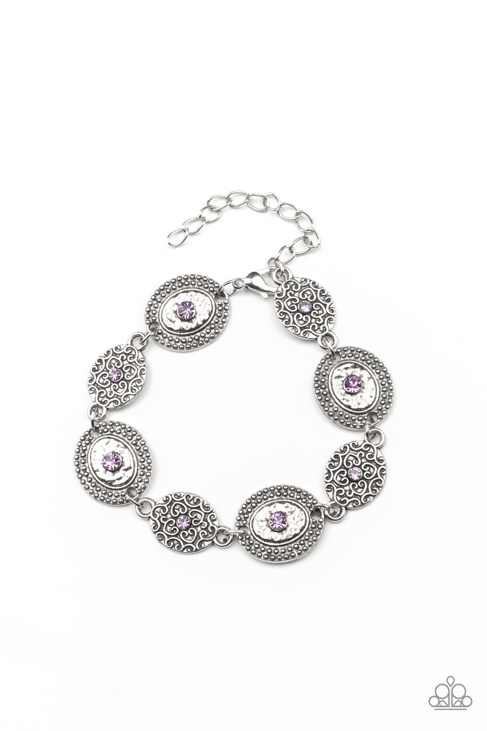 Paparazzi Secret Garden Glamour - Purple Bracelet