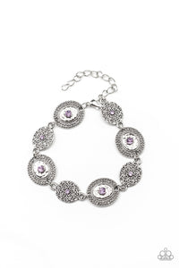 Paparazzi Secret Garden Glamour - Purple Bracelet