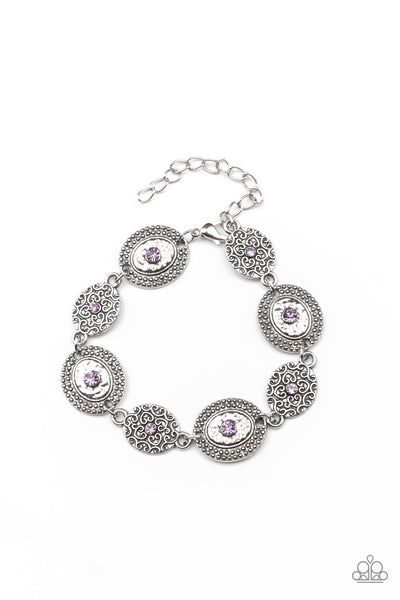 Paparazzi Secret Garden Glamour - Purple Bracelet