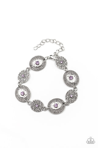 Paparazzi Secret Garden Glamour - Purple Bracelet